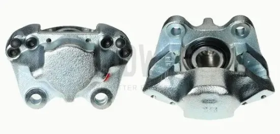 Bremssattel hinter der Achse Vorderachse links BUDWEG CALIPER 34416 Bild Bremssattel hinter der Achse Vorderachse links BUDWEG CALIPER 34416