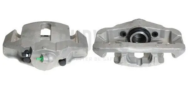 Bremssattel hinter der Achse Vorderachse rechts BUDWEG CALIPER 344185