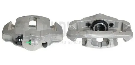 Bremssattel hinter der Achse Vorderachse rechts BUDWEG CALIPER 344185 Bild Bremssattel hinter der Achse Vorderachse rechts BUDWEG CALIPER 344185