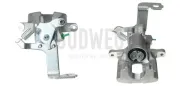 Bremssattel hinter der Achse Hinterachse links BUDWEG CALIPER 344234
