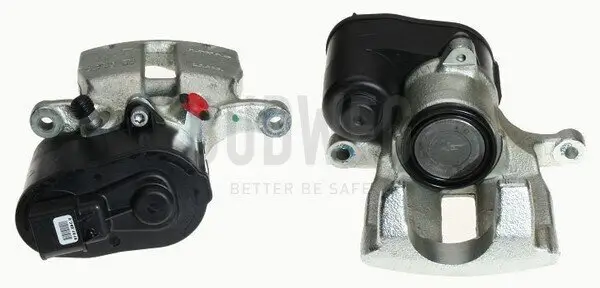 Bremssattel hinter der Achse Hinterachse rechts BUDWEG CALIPER 344279