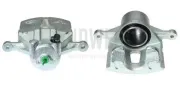 Bremssattel hinter der Achse Vorderachse links BUDWEG CALIPER 344290