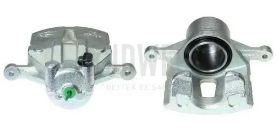 Bremssattel hinter der Achse Vorderachse links BUDWEG CALIPER 344290 Bild Bremssattel hinter der Achse Vorderachse links BUDWEG CALIPER 344290
