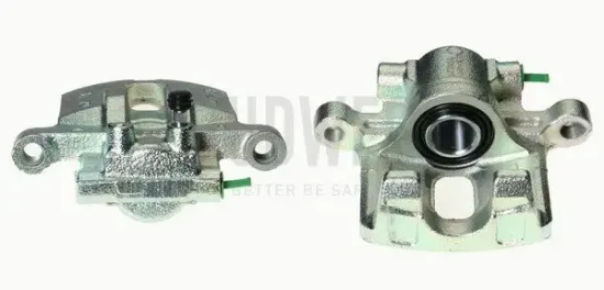 Bremssattel hinter der Achse Hinterachse links BUDWEG CALIPER 344332 Bild Bremssattel hinter der Achse Hinterachse links BUDWEG CALIPER 344332