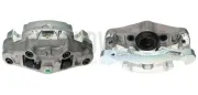 Bremssattel hinter der Achse Vorderachse rechts BUDWEG CALIPER 344349
