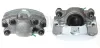 Bremssattel hinter der Achse Vorderachse links BUDWEG CALIPER 344358