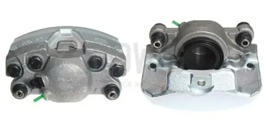Bremssattel hinter der Achse Vorderachse rechts BUDWEG CALIPER 344359 Bild Bremssattel hinter der Achse Vorderachse rechts BUDWEG CALIPER 344359