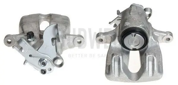 Bremssattel hinter der Achse Hinterachse rechts BUDWEG CALIPER 344383