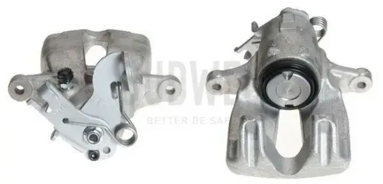 Bremssattel hinter der Achse Hinterachse rechts BUDWEG CALIPER 344383 Bild Bremssattel hinter der Achse Hinterachse rechts BUDWEG CALIPER 344383