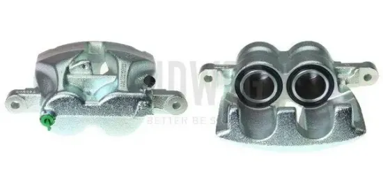 Bremssattel vor der Achse Hinterachse rechts BUDWEG CALIPER 344385 Bild Bremssattel vor der Achse Hinterachse rechts BUDWEG CALIPER 344385