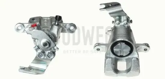 Bremssattel hinter der Achse Hinterachse links BUDWEG CALIPER 344390 Bild Bremssattel hinter der Achse Hinterachse links BUDWEG CALIPER 344390