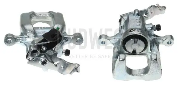 Bremssattel vor der Achse Hinterachse rechts BUDWEG CALIPER 344417