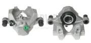 Bremssattel hinter der Achse Hinterachse rechts BUDWEG CALIPER 344431