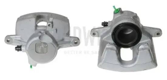 Bremssattel hinter der Achse Vorderachse rechts BUDWEG CALIPER 344445 Bild Bremssattel hinter der Achse Vorderachse rechts BUDWEG CALIPER 344445