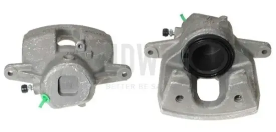 Bremssattel hinter der Achse Vorderachse rechts BUDWEG CALIPER 344447 Bild Bremssattel hinter der Achse Vorderachse rechts BUDWEG CALIPER 344447