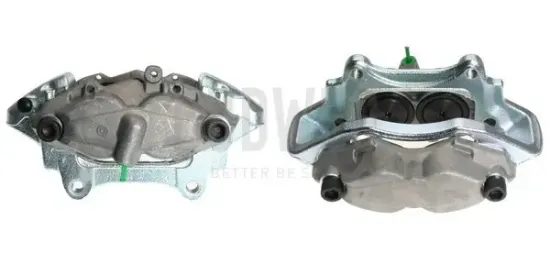 Bremssattel hinter der Achse Vorderachse rechts BUDWEG CALIPER 344459 Bild Bremssattel hinter der Achse Vorderachse rechts BUDWEG CALIPER 344459