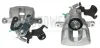 Bremssattel hinter der Achse Hinterachse links BUDWEG CALIPER 344460