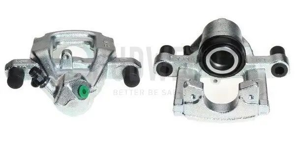 Bremssattel hinter der Achse Hinterachse rechts BUDWEG CALIPER 344467