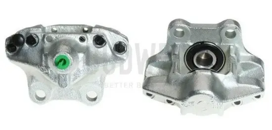 Bremssattel hinter der Achse Hinterachse rechts BUDWEG CALIPER 34447 Bild Bremssattel hinter der Achse Hinterachse rechts BUDWEG CALIPER 34447