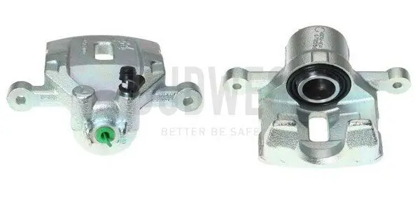 Bremssattel hinter der Achse Hinterachse links BUDWEG CALIPER 344488