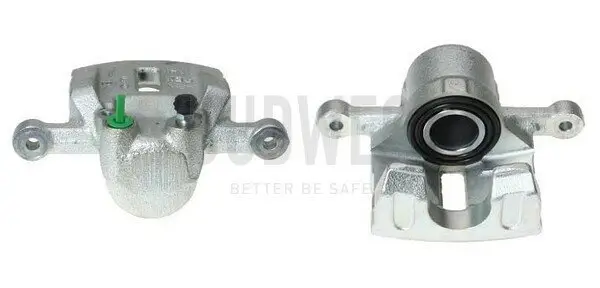 Bremssattel hinter der Achse Hinterachse links BUDWEG CALIPER 344490