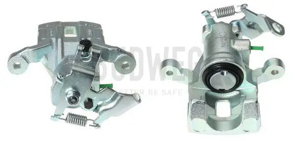 Bremssattel hinter der Achse Hinterachse links BUDWEG CALIPER 344500
