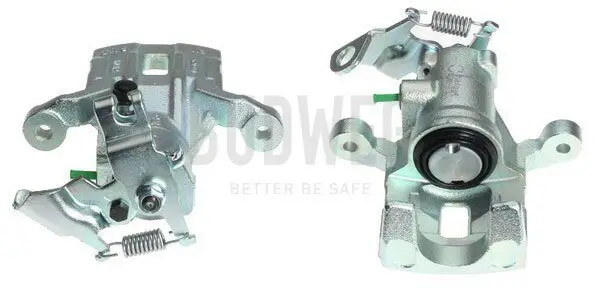 Bremssattel hinter der Achse Hinterachse rechts BUDWEG CALIPER 344501