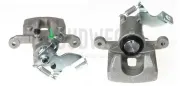 Bremssattel hinter der Achse Hinterachse rechts BUDWEG CALIPER 344503