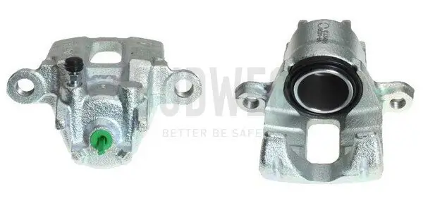 Bremssattel hinter der Achse Hinterachse rechts BUDWEG CALIPER 344551