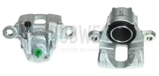 Bremssattel hinter der Achse Hinterachse rechts BUDWEG CALIPER 344551 Bild Bremssattel hinter der Achse Hinterachse rechts BUDWEG CALIPER 344551