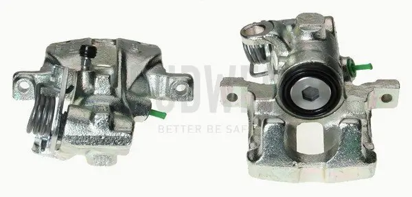 Bremssattel hinter der Achse Hinterachse rechts BUDWEG CALIPER 34461