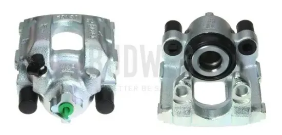 Bremssattel hinter der Achse Hinterachse rechts BUDWEG CALIPER 344649 Bild Bremssattel hinter der Achse Hinterachse rechts BUDWEG CALIPER 344649