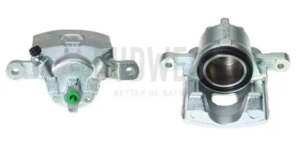 Bremssattel vor der Achse Vorderachse links BUDWEG CALIPER 344658