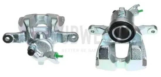 Bremssattel hinter der Achse Hinterachse rechts BUDWEG CALIPER 344667 Bild Bremssattel hinter der Achse Hinterachse rechts BUDWEG CALIPER 344667
