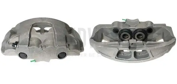 Bremssattel hinter der Achse Vorderachse rechts BUDWEG CALIPER 344683