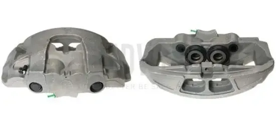 Bremssattel hinter der Achse Vorderachse rechts BUDWEG CALIPER 344683 Bild Bremssattel hinter der Achse Vorderachse rechts BUDWEG CALIPER 344683