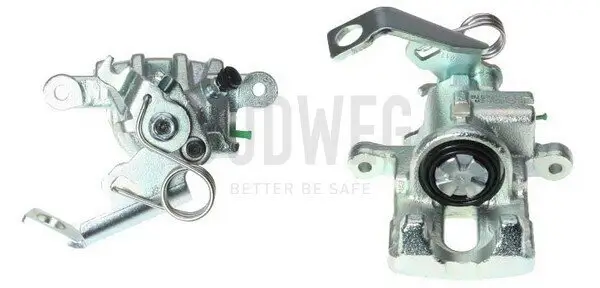Bremssattel hinter der Achse Hinterachse links BUDWEG CALIPER 344706