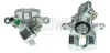 Bremssattel hinter der Achse Hinterachse rechts BUDWEG CALIPER 344709