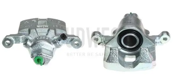 Bremssattel hinter der Achse Hinterachse links BUDWEG CALIPER 344734