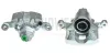 Bremssattel hinter der Achse Hinterachse links BUDWEG CALIPER 344734