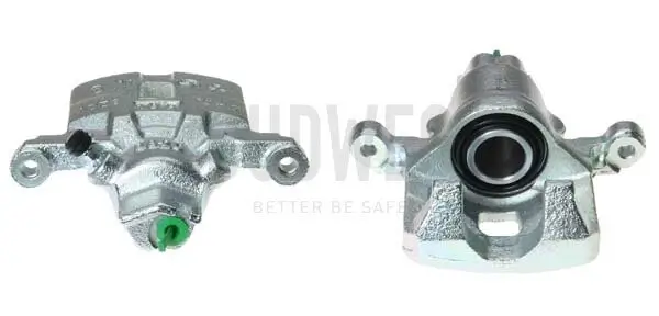 Bremssattel hinter der Achse Hinterachse rechts BUDWEG CALIPER 344735