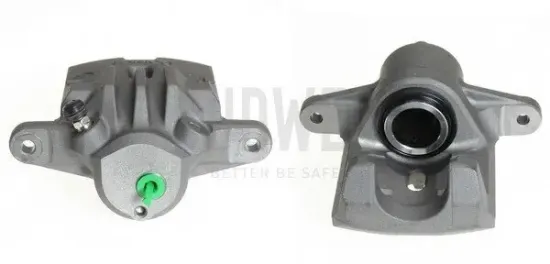 Bremssattel hinter der Achse Hinterachse rechts BUDWEG CALIPER 344745 Bild Bremssattel hinter der Achse Hinterachse rechts BUDWEG CALIPER 344745