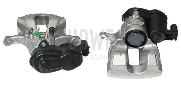Bremssattel hinter der Achse Hinterachse links BUDWEG CALIPER 344756