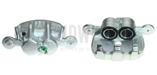 Bremssattel hinter der Achse Vorderachse rechts BUDWEG CALIPER 344759 Bild Bremssattel hinter der Achse Vorderachse rechts BUDWEG CALIPER 344759