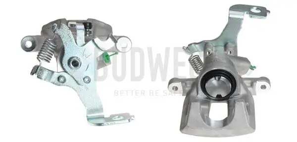 Bremssattel hinter der Achse Hinterachse links BUDWEG CALIPER 344764