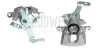 Bremssattel hinter der Achse Hinterachse links BUDWEG CALIPER 344764