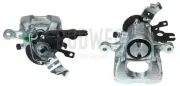 Bremssattel vor der Achse Hinterachse links BUDWEG CALIPER 344770