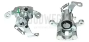 Bremssattel hinter der Achse Hinterachse links BUDWEG CALIPER 344784