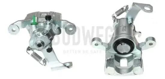 Bremssattel hinter der Achse Hinterachse links BUDWEG CALIPER 344784 Bild Bremssattel hinter der Achse Hinterachse links BUDWEG CALIPER 344784