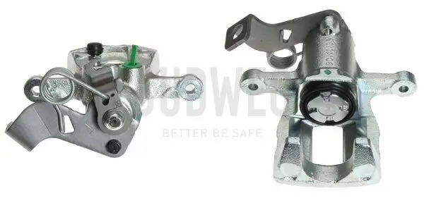 Bremssattel hinter der Achse Hinterachse rechts BUDWEG CALIPER 344791